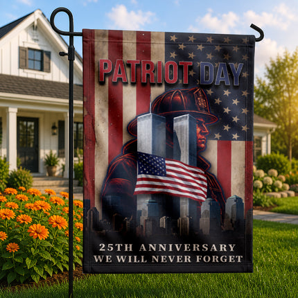 SP-01 Firefighter Patriot Day 25th Anniversary Memorial Flag