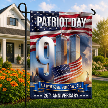 SP-01 All Gave Some, Some Gave All Patriot Day 25th Anniversary Flag
