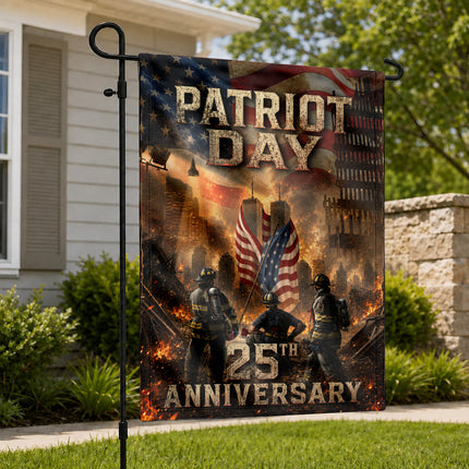 SP-01 Firefighters Patriot Day 25th Anniversary Tribute Flag