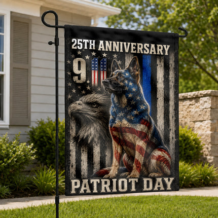 SP-01 Patriot Day 2026 25th Anniversary K9 Heroes Flag