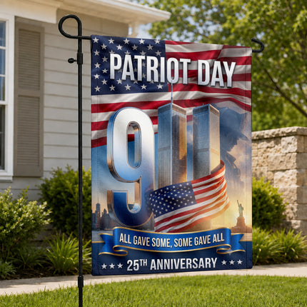 SP-01 All Gave Some, Some Gave All Patriot Day 25th Anniversary Flag