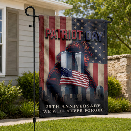 SP-01 Firefighter Patriot Day 25th Anniversary Memorial Flag