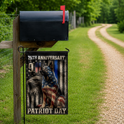SP-01 Patriot Day 2026 25th Anniversary K9 Heroes Flag