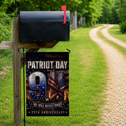 Patriot Day 25th Anniversary We Will Never Forget 9 11 Memorial Flag