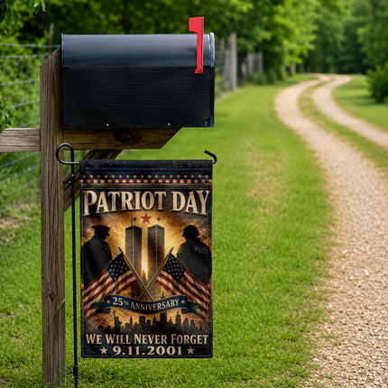 SP-01 Patriot Day 25th Anniversary Twin Towers Memorial Flag