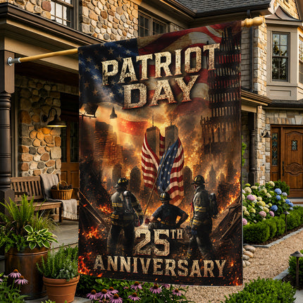 SP-01 Firefighters Patriot Day 25th Anniversary Tribute Flag