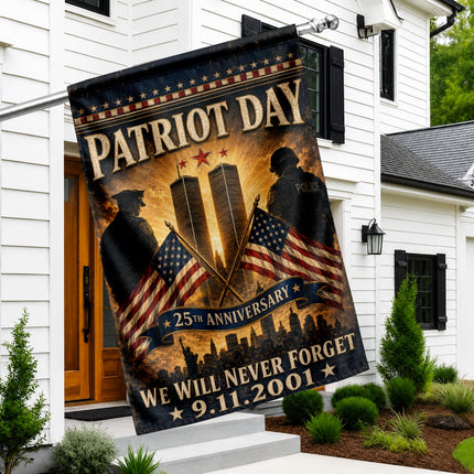 SP-01 Patriot Day 25th Anniversary Twin Towers Memorial Flag