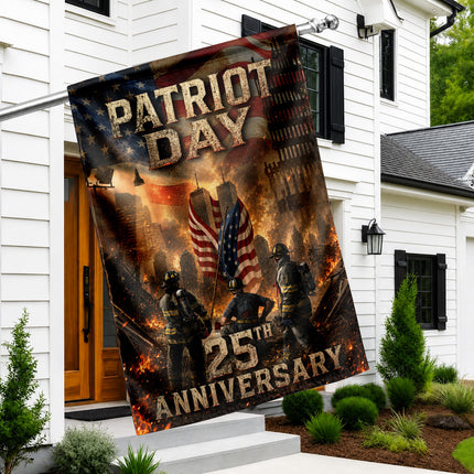 SP-01 Firefighters Patriot Day 25th Anniversary Tribute Flag
