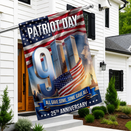 SP-01 All Gave Some, Some Gave All Patriot Day 25th Anniversary Flag