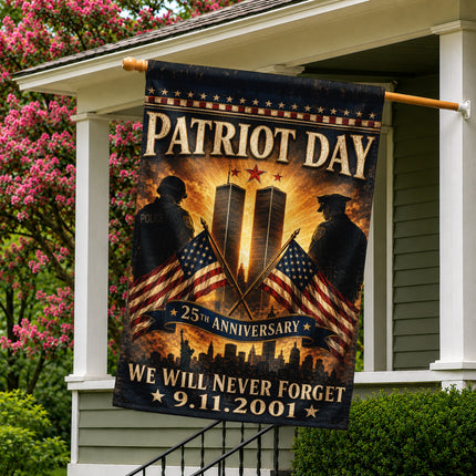 SP-01 Patriot Day 25th Anniversary Twin Towers Memorial Flag