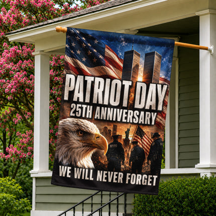 SP-01 Twin Towers American Eagle Patriot Day 25th Anniversary Flag