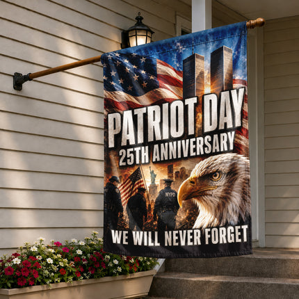 SP-01 Twin Towers American Eagle Patriot Day 25th Anniversary Flag