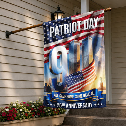 SP-01 All Gave Some, Some Gave All Patriot Day 25th Anniversary Flag