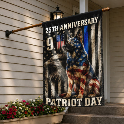 SP-01 Patriot Day 2026 25th Anniversary K9 Heroes Flag