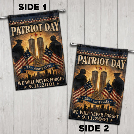 SP-01 Patriot Day 25th Anniversary Twin Towers Memorial Flag