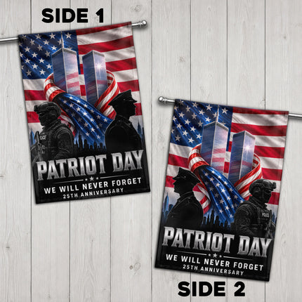 SP-01 Police Officers Patriot Day 2026 25th Anniversary Tribute Flag