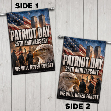 SP-01 Twin Towers American Eagle Patriot Day 25th Anniversary Flag
