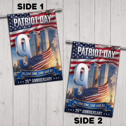 SP-01 All Gave Some, Some Gave All Patriot Day 25th Anniversary Flag