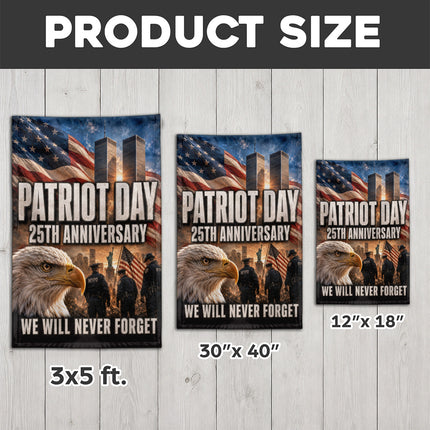 SP-01 Twin Towers American Eagle Patriot Day 25th Anniversary Flag