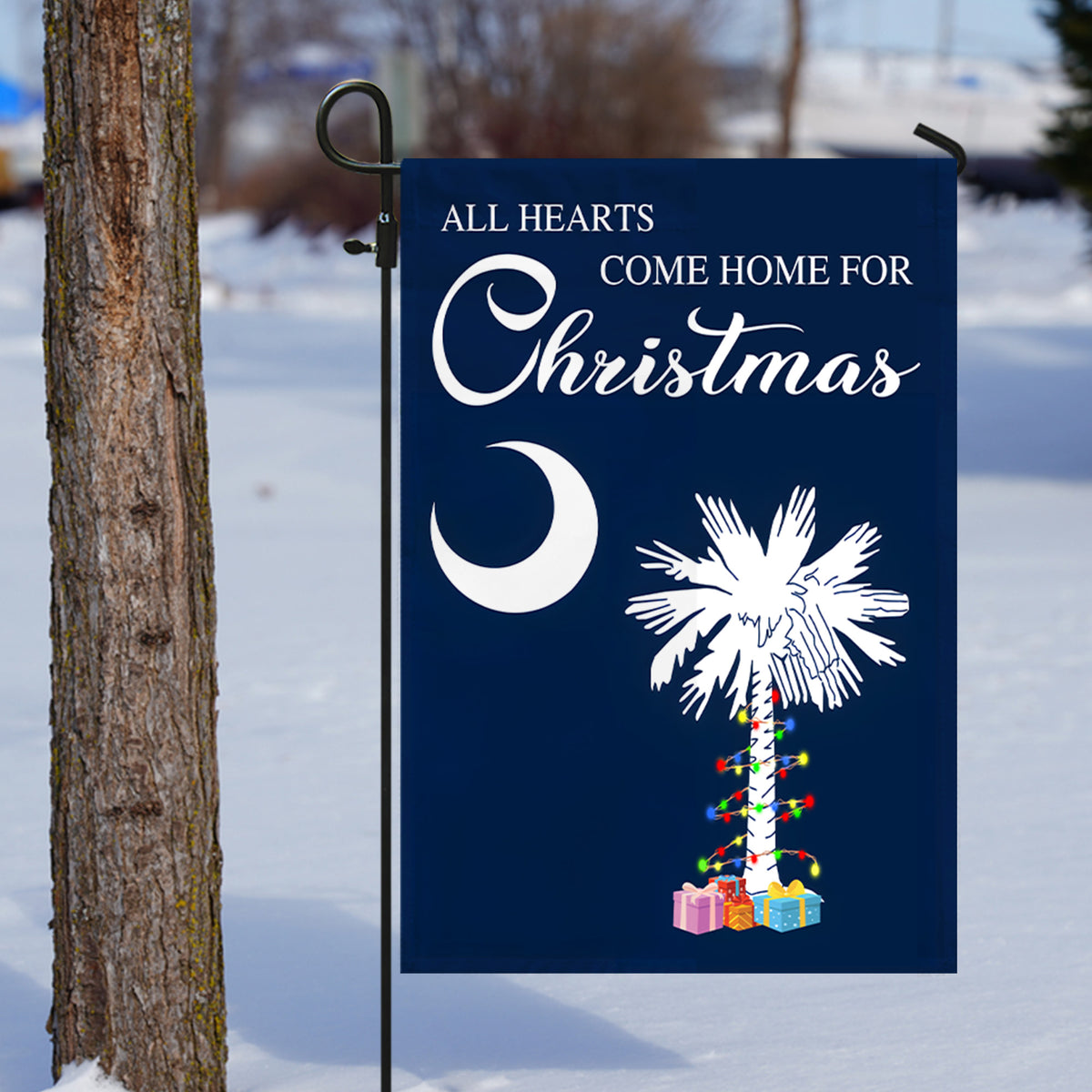 Merry Christmas South Carolina State Flag