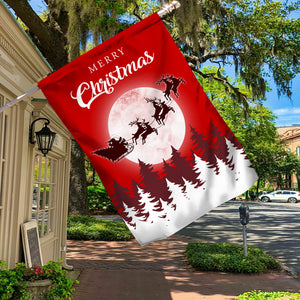 Merry Christmas Flag - Christmas Holiday Decoration