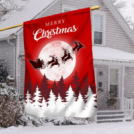 Merry Christmas Flag - Christmas Holiday Decoration - Charming Present