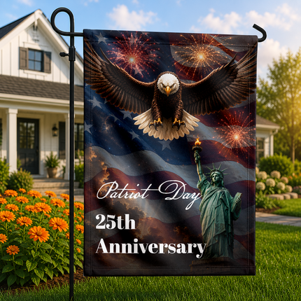 Patriot Day 25th Anniversary Remembrance Flag
