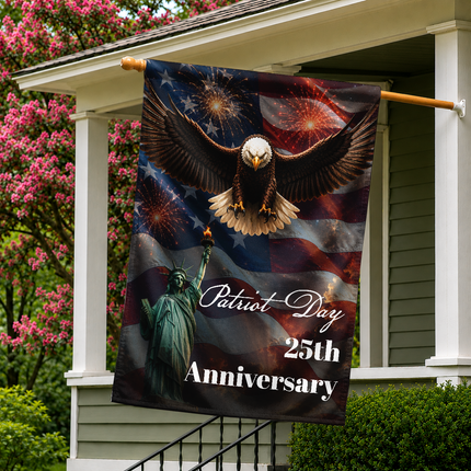 Patriot Day 25th Anniversary Remembrance Flag