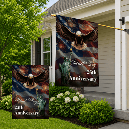Patriot Day 25th Anniversary Remembrance Flag