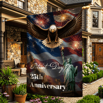 Patriot Day 25th Anniversary Remembrance Flag