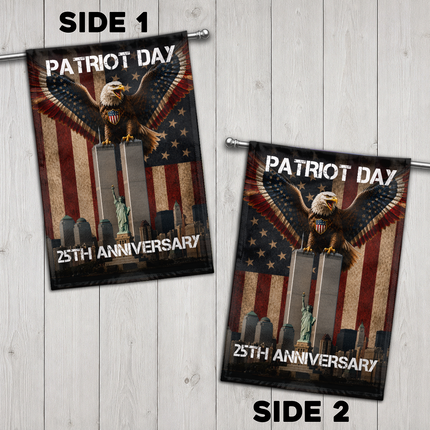 Patriot Day 25th Anniversary NYC Eagle Flag