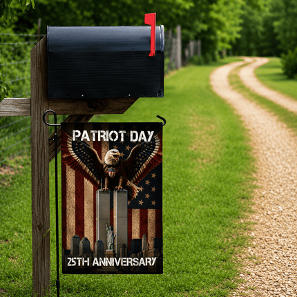 Patriot Day 25th Anniversary NYC Eagle Flag
