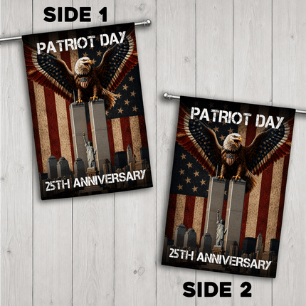 Patriot Day 25th Anniversary NYC Eagle Flag