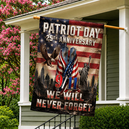 SP-01 We Will Never Forget Patriot Day 2026 Memorial Flag