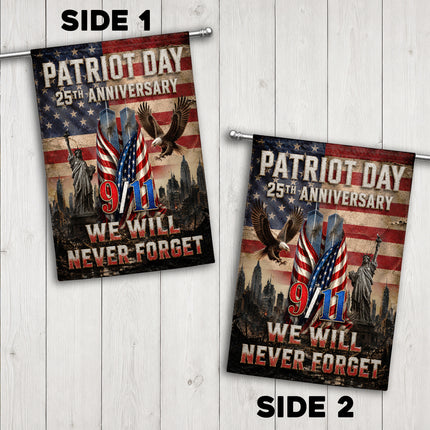 SP-01 We Will Never Forget Patriot Day 2026 Memorial Flag