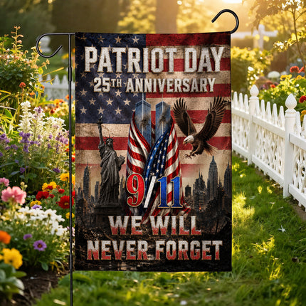 SP-01 We Will Never Forget Patriot Day 2026 Memorial Flag