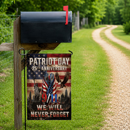 SP-01 We Will Never Forget Patriot Day 2026 Memorial Flag