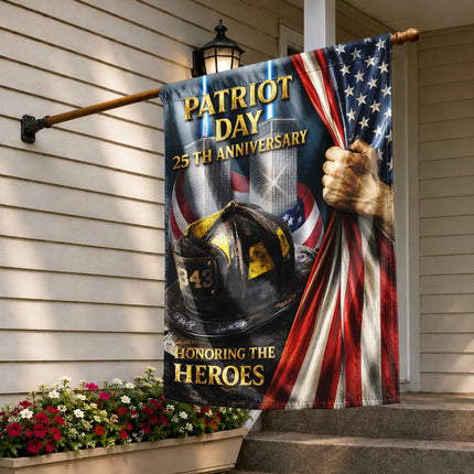 SP-01 Firefighter Memorial Patriot Day 9/11 Anniversary Flag