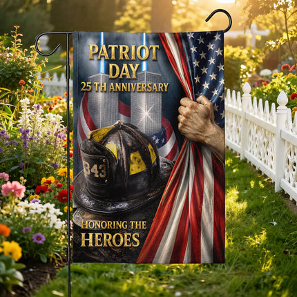 SP-01 Firefighter Memorial Patriot Day 9/11 Anniversary Flag
