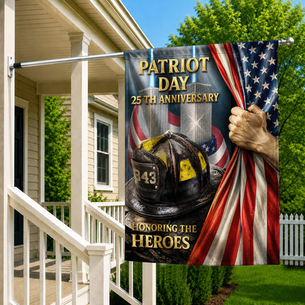 SP-01 Firefighter Memorial Patriot Day 9/11 Anniversary Flag