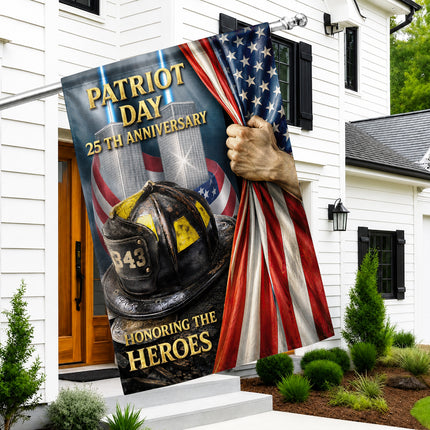 SP-01 Firefighter Memorial Patriot Day 9/11 Anniversary Flag