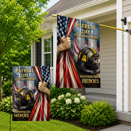 SP-01 Firefighter Memorial Patriot Day 9/11 Anniversary Flag