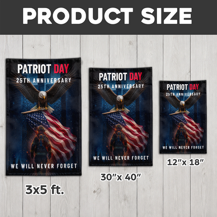 SP-01 American Eagle Patriot Day First Responder Flag