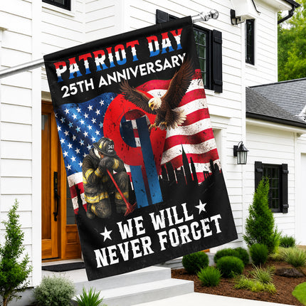 Collection image for: Patriot Day Firefighter Tribute Flags