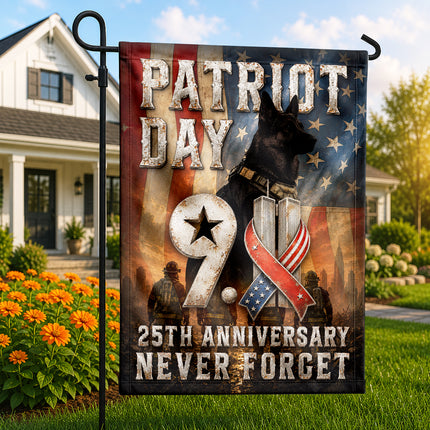 SP-01 25th Anniversary Patriot Day 2026 9/11 Remembrance K9 Flag