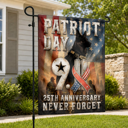 SP-01 25th Anniversary Patriot Day 2026 9/11 Remembrance K9 Flag
