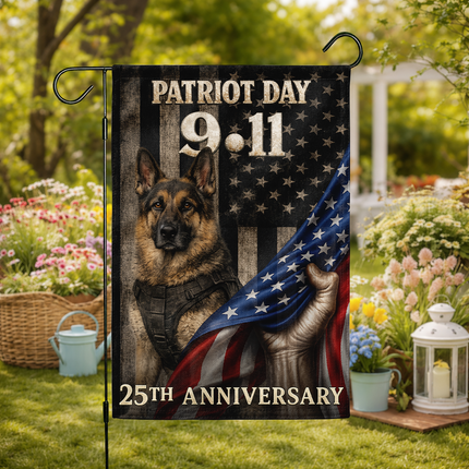 SP-01 9/11 Remembrance Patriot Day K9 Memorial Flag