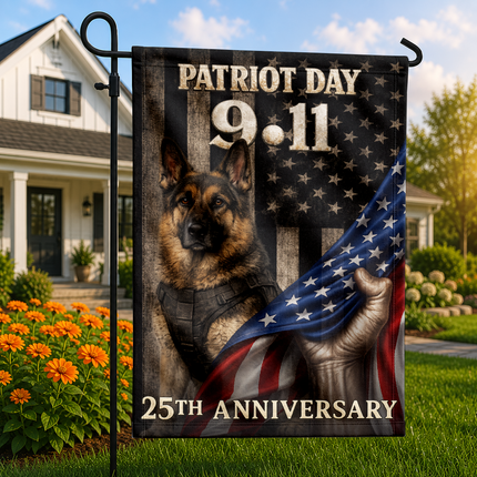 SP-01 9/11 Remembrance Patriot Day K9 Memorial Flag