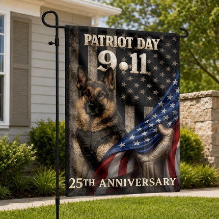 SP-01 9/11 Remembrance Patriot Day K9 Memorial Flag