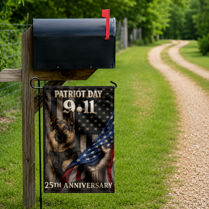 SP-01 9/11 Remembrance Patriot Day K9 Memorial Flag